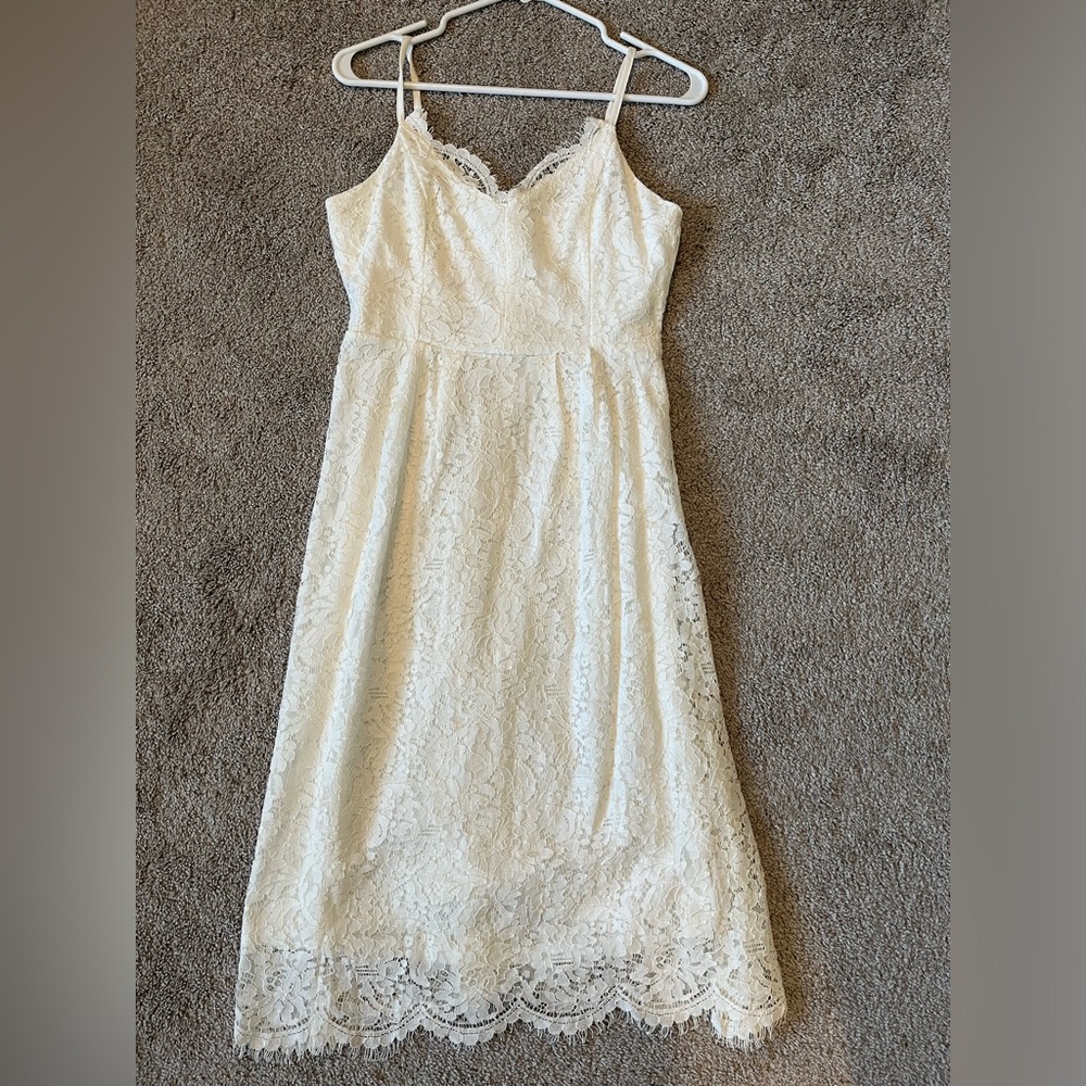 White Lace Dress
